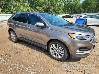 Czwarte zdjęcie samochodu z boku: 2019 FORD EDGE TITANIUM VIN:2FMPK3K93KBB81596 - miniatura