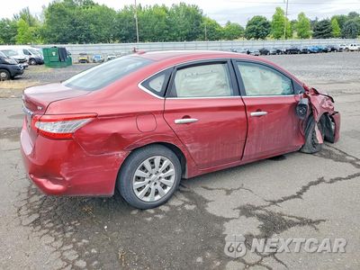 Trzecie zdjęcie samochodu z tyłu: 2015 NISSAN SENTRA SV VIN:3N1AB7AP8FL657565 - miniatura