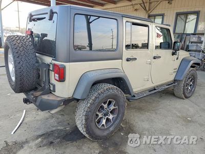 Trzecie zdjęcie samochodu z tyłu: 2017 JEEP WRANGLER UNLIMITED SPORT VIN:1C4BJWDG1HL597802 - miniatura