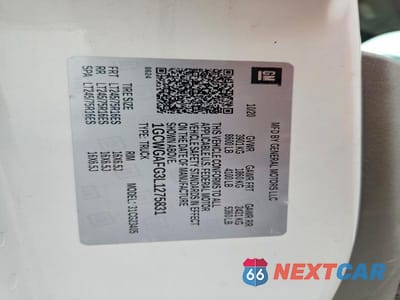 Zdjęcie 13 z 13 samochodu: 2020 CHEVROLET EXPRESS G2500 VIN:1GCWGAFG3L1275831 - miniatura