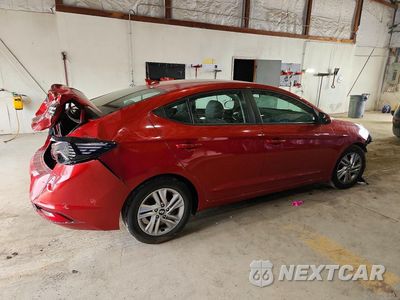 Trzecie zdjęcie samochodu z tyłu: 2020 HYUNDAI ELANTRA SEL VIN:5NPD84LF9LH534090 - miniatura