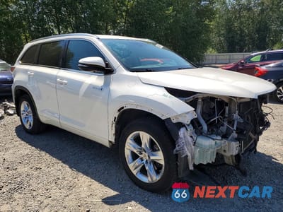 Czwarte zdjęcie samochodu z boku: 2015 TOYOTA HIGHLANDER HYBRID LIMITED VIN:5TDDCRFH3FS011901 - miniatura