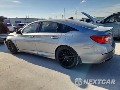 Drugie zdjęcie samochodu z przodu: 2020 HONDA ACCORD SPORT VIN:1HGCV2F39LA011493 - miniatura