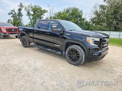 Czwarte zdjęcie samochodu z boku: 2021 GMC SIERRA K1500 ELEVATION VIN:1GTU9CED2MZ311984 - miniatura