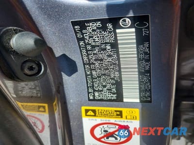 Zdjęcie 13 z 13 samochodu: 2018 LEXUS ES 300H VIN:JTHBW1GG1J2184711 - miniatura