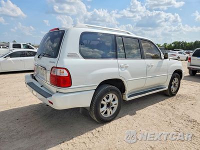 Trzecie zdjęcie samochodu z tyłu: 2003 LEXUS LX 470 VIN:JTJHT00WX33526327 - miniatura
