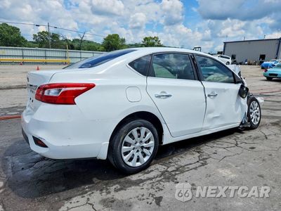 Trzecie zdjęcie samochodu z tyłu: 2019 NISSAN SENTRA S VIN:3N1AB7AP3KY392955 - miniatura