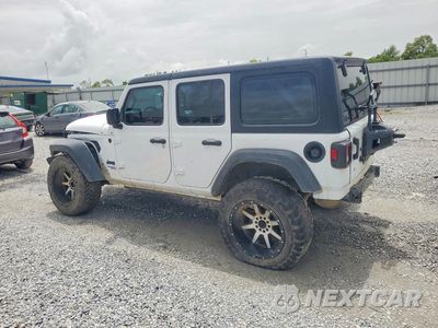 Drugie zdjęcie samochodu z przodu: 2021 JEEP WRANGLER UNLIMITED SPORT VIN:1C4HJXDN3MW832319 - miniatura