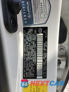 Zdjęcie 13 z 13 samochodu: 2005 LEXUS ES 330 VIN:JTHBA30G855111294 - miniatura