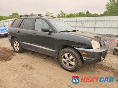 Czwarte zdjęcie samochodu z boku: 2005 HYUNDAI SANTA FE GLS VIN:KM8SC73D25U987803 - miniatura