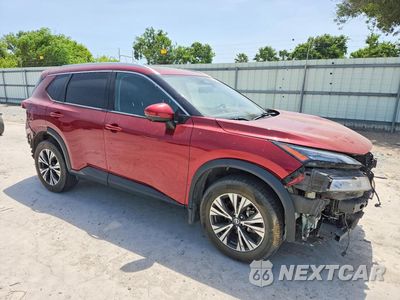 Czwarte zdjęcie samochodu z boku: 2021 NISSAN ROGUE SV VIN:JN8AT3BA4MW017703 - miniatura