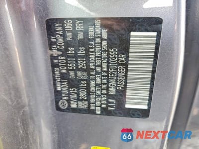 Zdjęcie 12 z 12 samochodu: 2015 HYUNDAI GENESIS 3.8L VIN:KMHGN4JE2FU102995 - miniatura