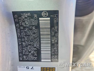 Zdjęcie 12 z 12 samochodu: 2006 TOYOTA PRIUS BASE VIN:JTDKB20U267500355 - miniatura