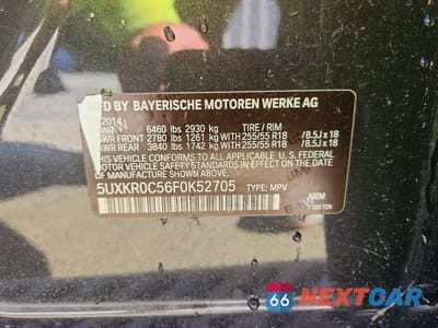 Zdjęcie 13 z 13 samochodu: 2015 BMW X5 XDRIVE35I VIN:5UXKR0C56F0K52705 - miniatura