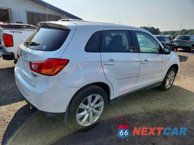 Trzecie zdjęcie samochodu z tyłu: 2014 MITSUBISHI OUTLANDER SPORT ES VIN:4A4AP3AU0EE024398 - miniatura