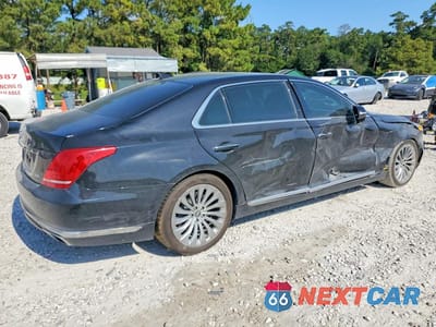 Trzecie zdjęcie samochodu z tyłu: 2019 GENESIS G90 PREMIUM VIN:KMTF34JA7KU061620 - miniatura