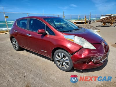 Czwarte zdjęcie samochodu z boku: 2016 NISSAN LEAF SV VIN:1N4BZ0CP9GC305650 - miniatura