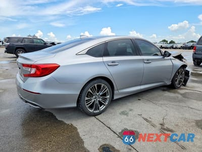 Trzecie zdjęcie samochodu z tyłu: 2018 HONDA ACCORD LX VIN:1HGCV1F1XJA235071 - miniatura
