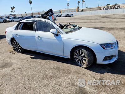 Czwarte zdjęcie samochodu z boku: 2021 AUDI A4 PREMIUM 40 VIN:WAUABAF49MA069376 - miniatura