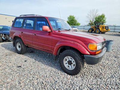 Czwarte zdjęcie samochodu z boku: 1991 TOYOTA LAND CRUISER FJ80 VIN:JT3FJ80W1M0012632 - miniatura