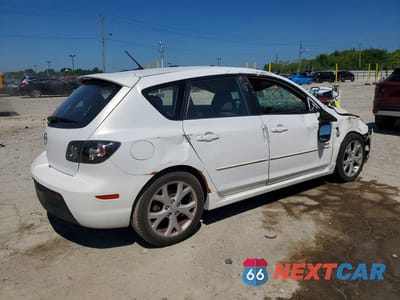 Trzecie zdjęcie samochodu z tyłu: 2009 MAZDA 3 S VIN:JM1BK343091220268 - miniatura
