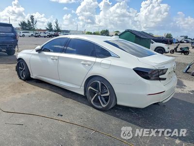 Drugie zdjęcie samochodu z przodu: 2020 HONDA ACCORD SPORT VIN:1HGCV1F37LA134011 - miniatura