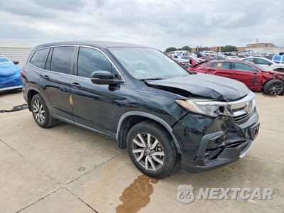Czwarte zdjęcie samochodu z boku: 2019 HONDA PILOT EXL VIN:5FNYF5H46KB008663 - miniatura