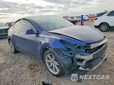 Czwarte zdjęcie samochodu z boku: 2023 TESLA MODEL Y VIN:7SAYGDEE4PA135861 - miniatura