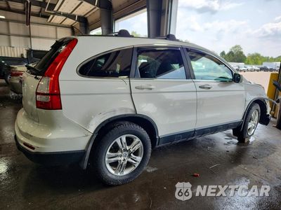Trzecie zdjęcie samochodu z tyłu: 2010 HONDA CR-V EXL VIN:5J6RE3H75AL019536 - miniatura