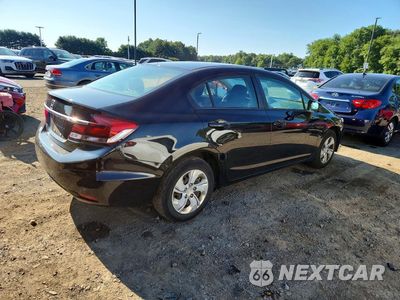 Trzecie zdjęcie samochodu z tyłu: 2015 HONDA CIVIC LX VIN:19XFB2F57FE258910 - miniatura