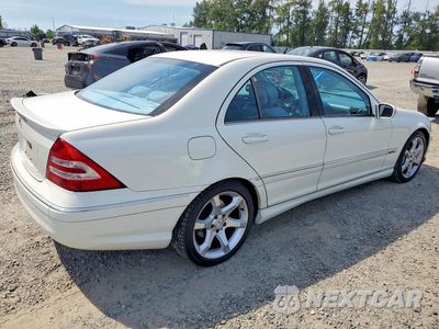 Trzecie zdjęcie samochodu z tyłu: 2007 MERCEDES-BENZ C 230 VIN:WDBRF52H97F911682 - miniatura