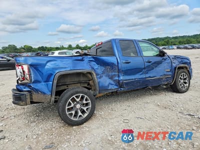 Trzecie zdjęcie samochodu z tyłu: 2017 GMC SIERRA K1500 SLT VIN:1GTV2NEC8HZ242672 - miniatura