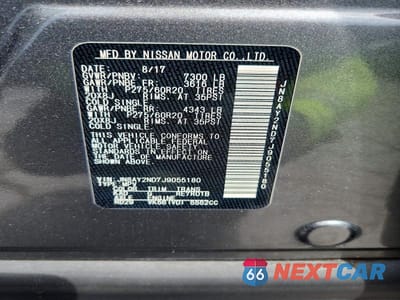 Zdjęcie 13 z 13 samochodu: 2018 NISSAN ARMADA SL VIN:JN8AY2ND7J9055180 - miniatura