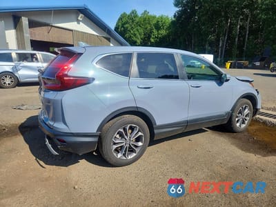 Trzecie zdjęcie samochodu z tyłu: 2022 HONDA CR-V EXL VIN:5J6RW2H87NA016347 - miniatura