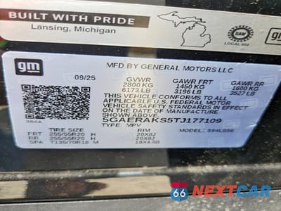 Zdjęcie 13 z 13 samochodu: 2026 BUICK ENCLAVE PREFERRED VIN:5GAERAKS5TJ177109 - miniatura