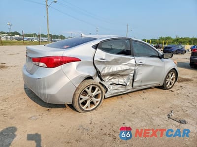 Trzecie zdjęcie samochodu z tyłu: 2012 HYUNDAI ELANTRA GLS VIN:5NPDH4AE3CH141986 - miniatura