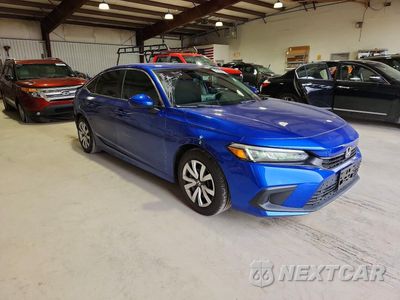 Czwarte zdjęcie samochodu z boku: 2022 HONDA CIVIC LX VIN:2HGFE2F23NH574662 - miniatura