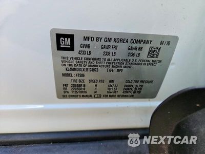 Zdjęcie 13 z 13 samochodu: 2020 BUICK ENCORE GX SELECT VIN:KL4MMDSLXLB124073 - miniatura