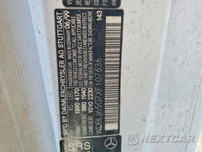 Zdjęcie 12 z 12 samochodu: 1999 MERCEDES-BENZ CLK VIN:WDBLJ65G7XF107636 - miniatura