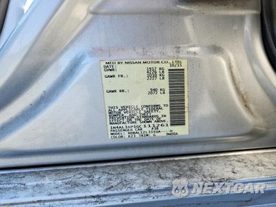 Zdjęcie 12 z 12 samochodu: 2016 NISSAN ALTIMA 2.5 SV VIN:1N4AL3AP1GC111261 - miniatura