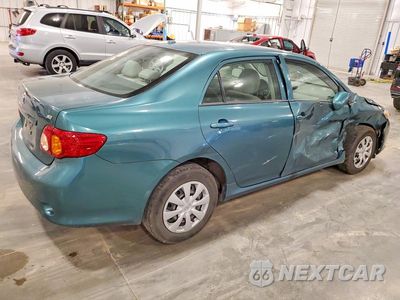 Trzecie zdjęcie samochodu z tyłu: 2009 TOYOTA COROLLA LE VIN:1NXBU40E69Z111699 - miniatura