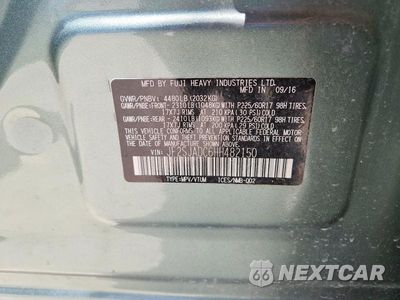 Zdjęcie 13 z 13 samochodu: 2017 SUBARU FORESTER 2.5I PREMIUM VIN:JF2SJADC6HH482150 - miniatura