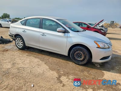 Czwarte zdjęcie samochodu z boku: 2014 NISSAN SENTRA SV VIN:3N1AB7APXEL665746 - miniatura