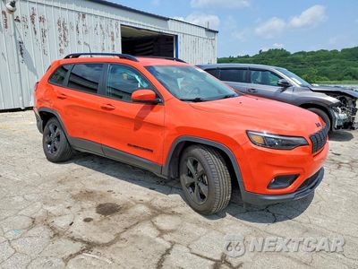Czwarte zdjęcie samochodu z boku: 2021 JEEP CHEROKEE LATITUDE PLUS VIN:1C4PJLLB5MD168628 - miniatura