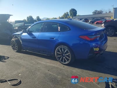 Drugie zdjęcie samochodu z przodu: 2023 BMW I4 M50 VIN:WBY33AW06PFN54795 - miniatura