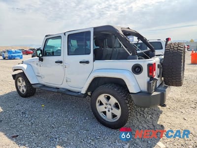 Drugie zdjęcie samochodu z przodu: 2012 JEEP WRANGLER UNLIMITED SAHARA VIN:1C4BJWEG2CL180910 - miniatura