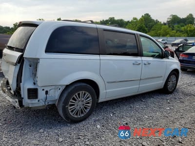 Trzecie zdjęcie samochodu z tyłu: 2016 CHRYSLER TOWN & COUNTRY TOURING L VIN:2C4RC1CG0GR200809 - miniatura