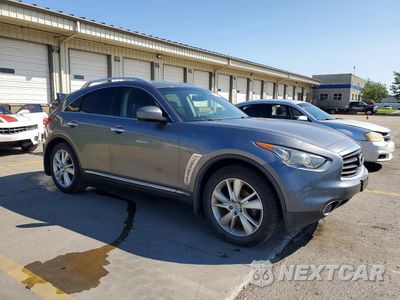 Czwarte zdjęcie samochodu z boku: 2012 INFINITI FX35 BASE VIN:JN8AS1MW1CM155354 - miniatura