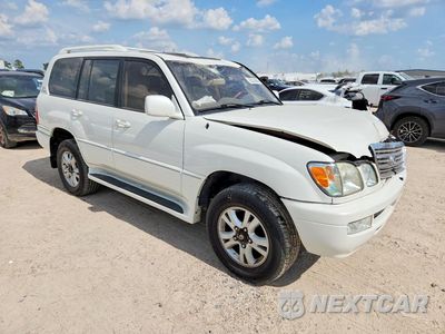 Czwarte zdjęcie samochodu z boku: 2003 LEXUS LX 470 VIN:JTJHT00WX33526327 - miniatura