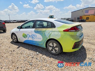 Drugie zdjęcie samochodu z przodu: 2019 HYUNDAI IONIQ BLUE VIN:KMHC65LC0KU136747 - miniatura